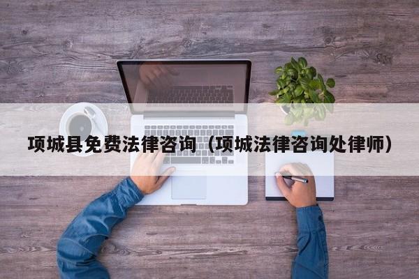 项城县免费法律咨询（项城法律咨询处律师）